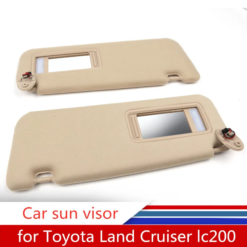 US $109.00 For Toyota Land Cruiser Lc200 Sun Visor With Makeup Led Lights Illuminate Land Cruiser Reading Light Conversion Supplies