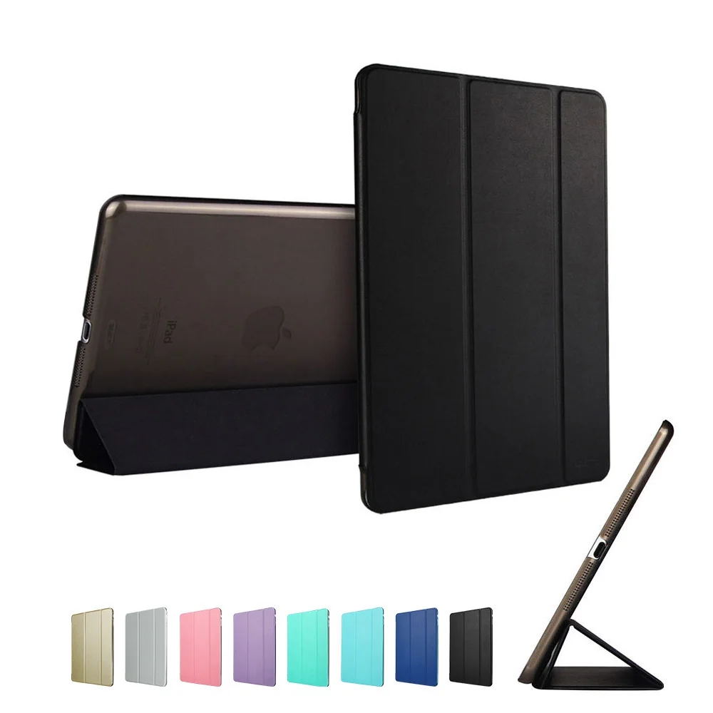 Mysterious Black ESR PU multi-color Ultra Slim Light Smart Cover for iPad mini 4 2015 (A1538, A1550)