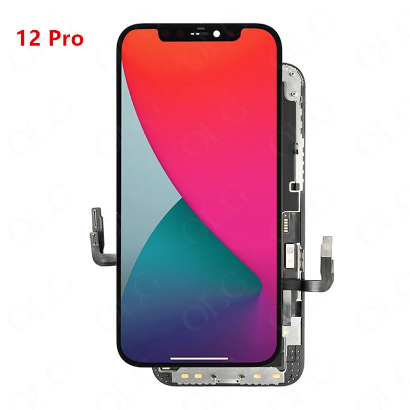 Substituição da Categoria Tela de Toque Aaa + 1 para o Iphone Lcd para Iphone Peça Digitador Assembléia Oled Mini Display 12 Pro Max 2 Aaa + 1 para o iphone 12