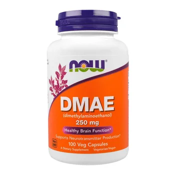 

Now DMAE 250 mg supports neurotransmitter production 100 capsule