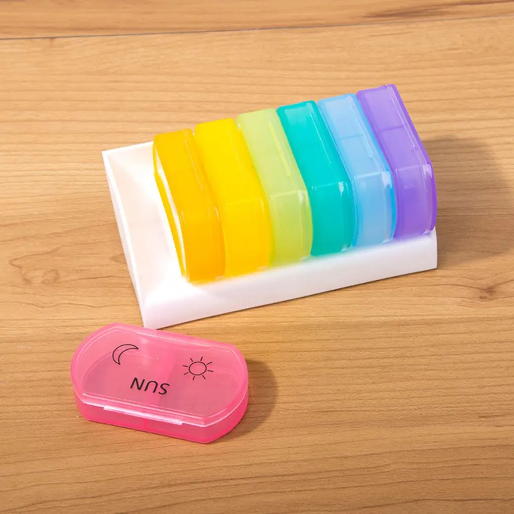 7 dni w tygodniu w stylu rano w nocy uchwyt na pigułki do przechowywania organizator plastikowy pojemnik Case przenośne podróżne pudełeczko na tabletki 2 7 dni w tygodniu w stylu rano w nocy uchwyt na pigułki do przechowywania organizator plastikowy pojemnik Case przenośne podróżne pudełeczko na tabletki 2