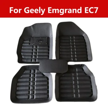 

Car Floor Mats Wear-Resistant Dirt Cover For Geely Emgrand Ec7 Premium Full Set Carpet Floor Mat