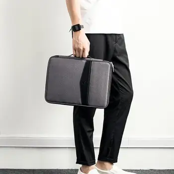 

1PCS al Papers Business Creative For Document Organizer WJD23 A4 Zipper File Bag Folder