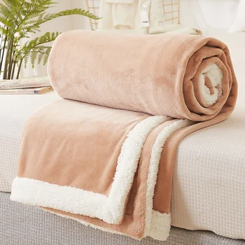 

Coral Fleece Blankets Cashmere Blanket Nap for Office Blanket Quilt Blanket Air Conditioning Blanket Velvet Bed Sheet