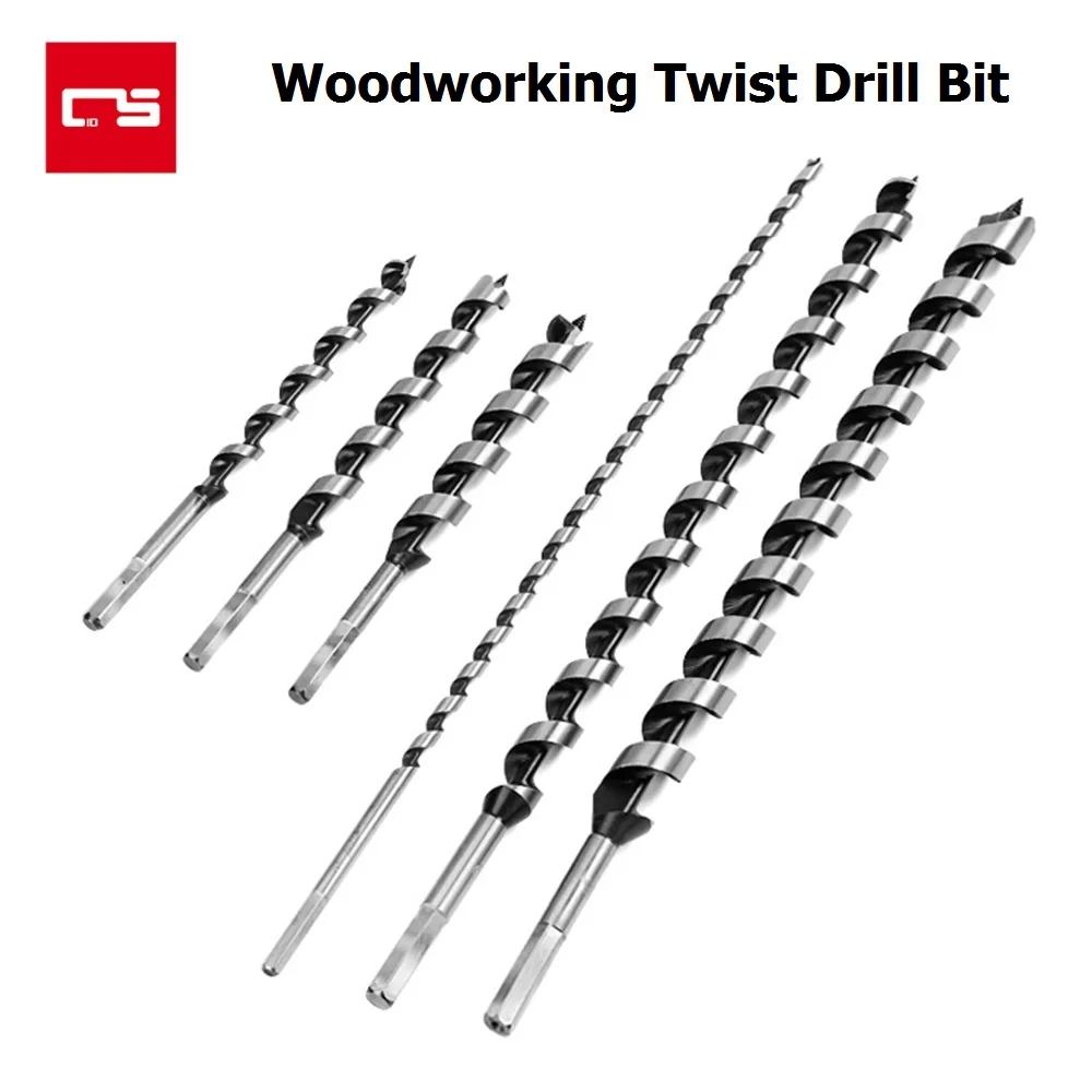 

6/8/10/12/14mm Woodworking Drill Bit Hexagonal Shank HSS Twist Wood Hole Opener Tool 230mm Depth Gun Drill Bit Cutter