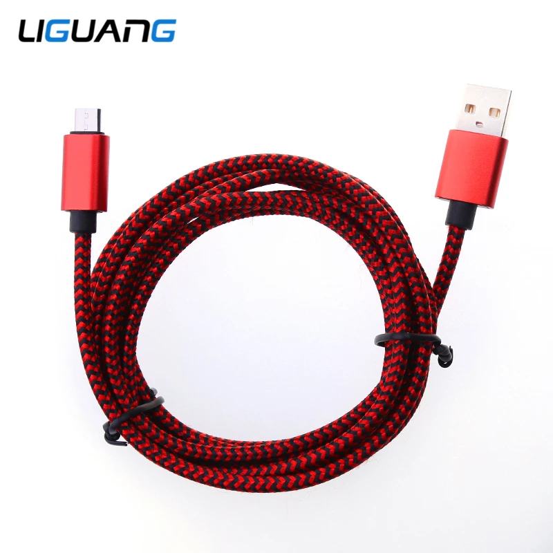 Микро USB кабель для быстрой зарядки USB кабель с нейлоновой оплеткой провод для samsung sony Xiaomi Android телефона передачи и синхронизации данных Зарядное устройство кабель смартфон 1/2/3 м
