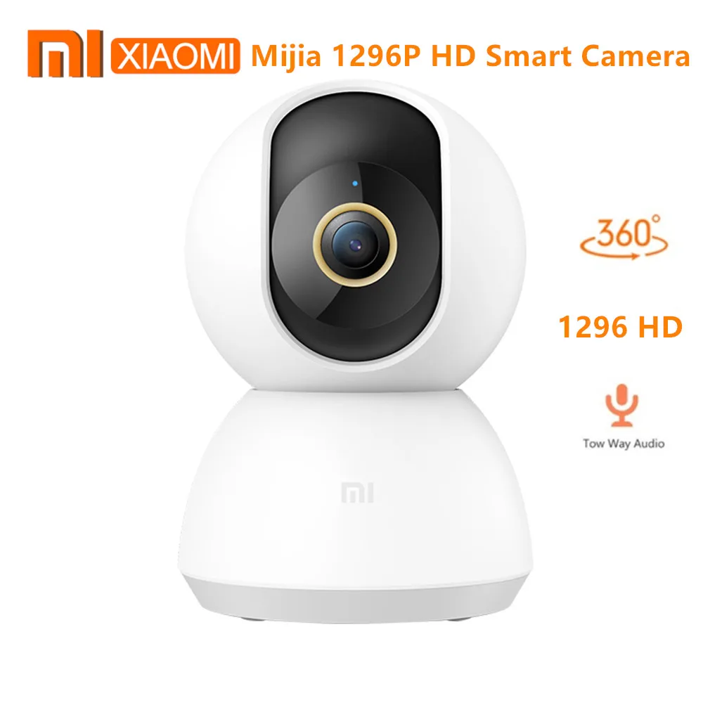 Новинка 2020 умная камера Xiaomi Mijia 2K 1296P Wi Fi панорама наклон ночное видение угол