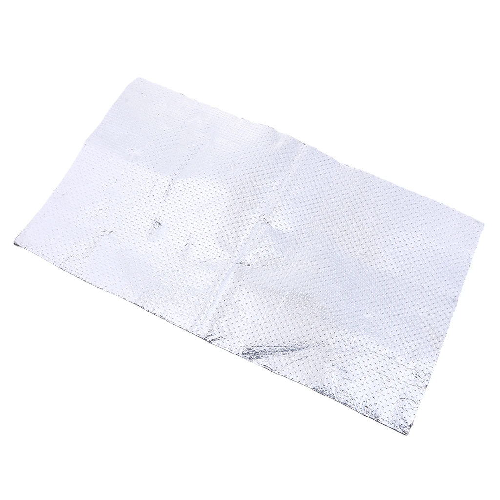 1 Pcs Professional Motorcycle Grade Pre Heat Shield ABS Fairing Heatshield Heating 19.5 x 11.2 Inch