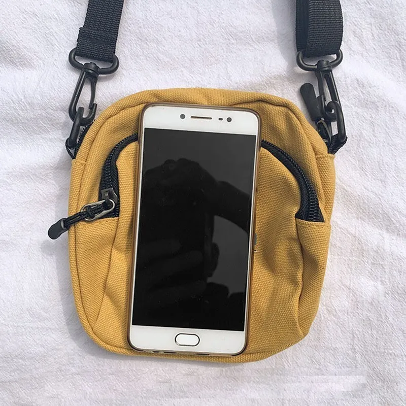 Mini Women's Bag Canvas Handbags Small Cloth Shoulder Crossbody Bags for Women 2021 Ladies Purse Phone Sac A Main Femme Bolsas