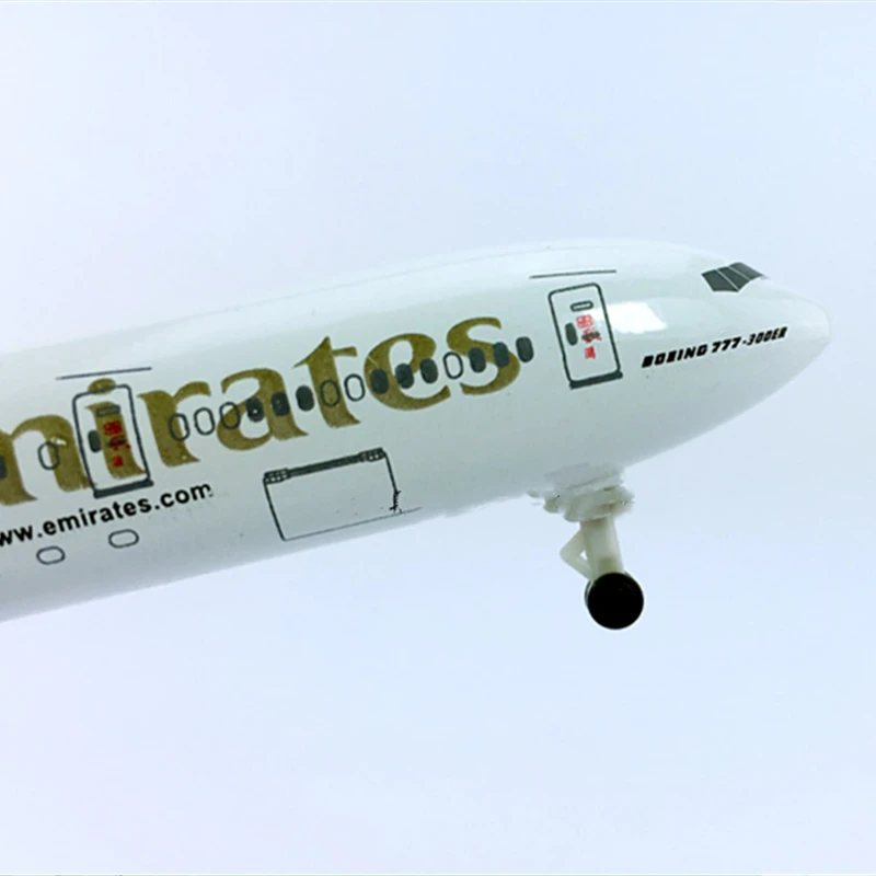 20 см B777-300 Emirates Airlines металлического сплава модель самолет модель игрушечный самолет детский подарок коллекционный