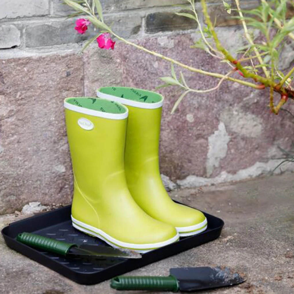 Shoe Mat Tray, Multi-Purpose Black Tray for Indoor Or Outdoor Use