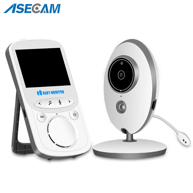 

Proker Wireless LCD Audio Video Baby Monitor Radio Nanny Music Intercom IR 24h Baby Camera Baby Walkie Talkie Babysitter