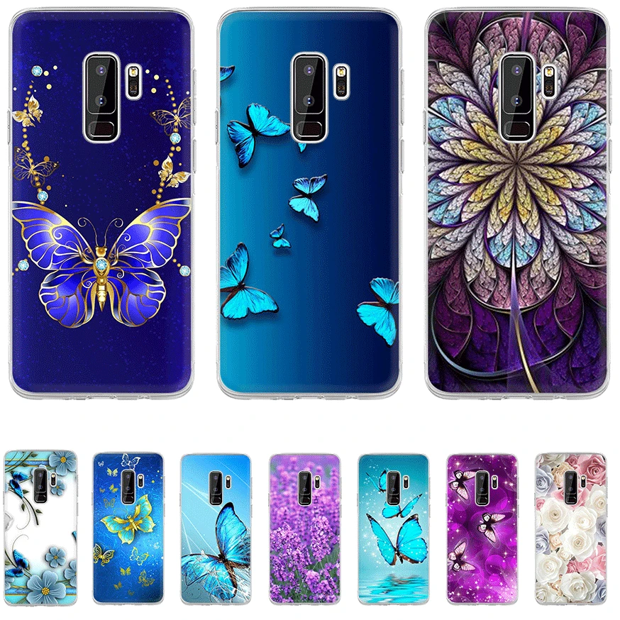 Жесткий чехол для телефона samsung Galaxy J1 J2 J3 J5 J7 Prime с принтом бабочки защитный |