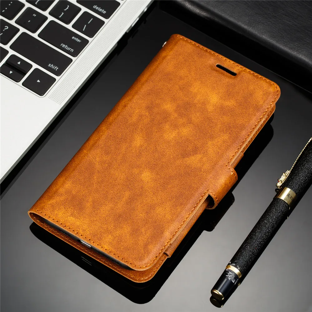 Ретро PU кожаный чехол для iPhone 7 6 6S 8 Plus чехол iPhone X XS Max XR Чехол Съемный 2 в 1 визитница для телефона