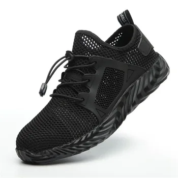 

Dropshipping Indestructible Ryder Shoes Men And Women Steel Toe Air Safety Boots Puncture-Proof Work Sneakers Breathable Shoes