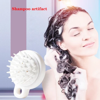 

Massage Comb Soft Silicone Shampoo Hair Wash Massage Brush Comb Scalp Massager Shower Body Brushes Bath Massage Brush