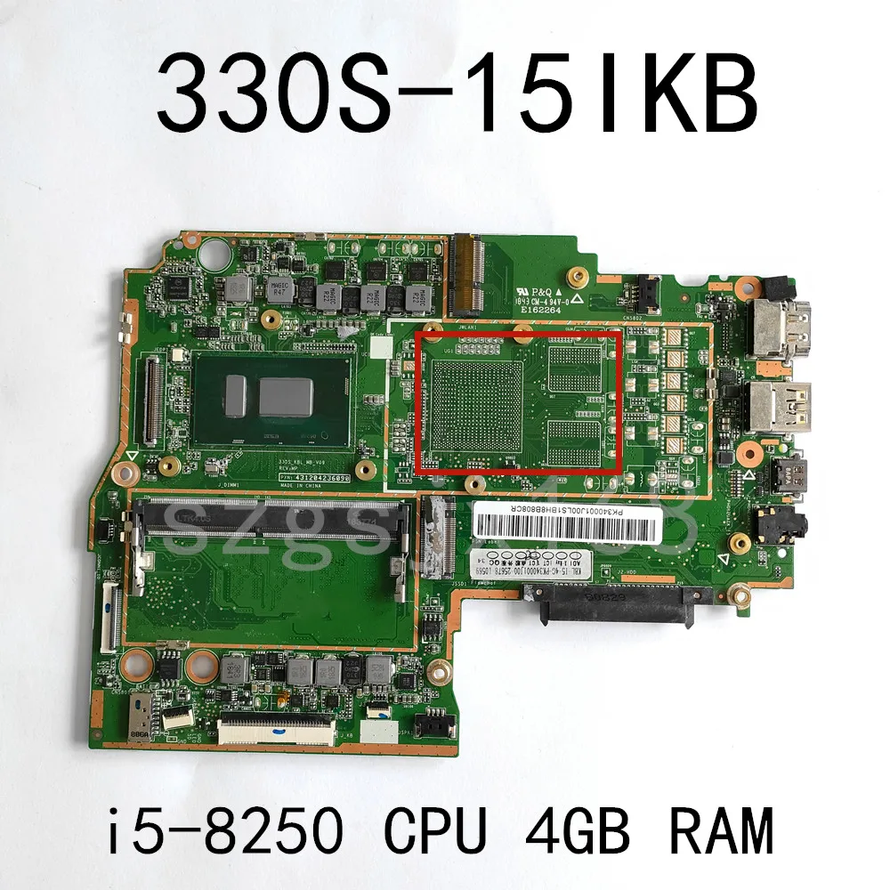 Для Lenovo 330S-15IKB 330S-15 Материнская плата ноутбука процессор i5-8250U 4 Гб ОЗУ 100% полностью