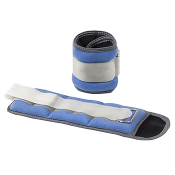 

1 Pair New Arrival 0.5kg-1.5kg Adjustable Leg Ankle Wrist Sand Bag Weights Training Sandbag Wraps Strength Fitness Equipment