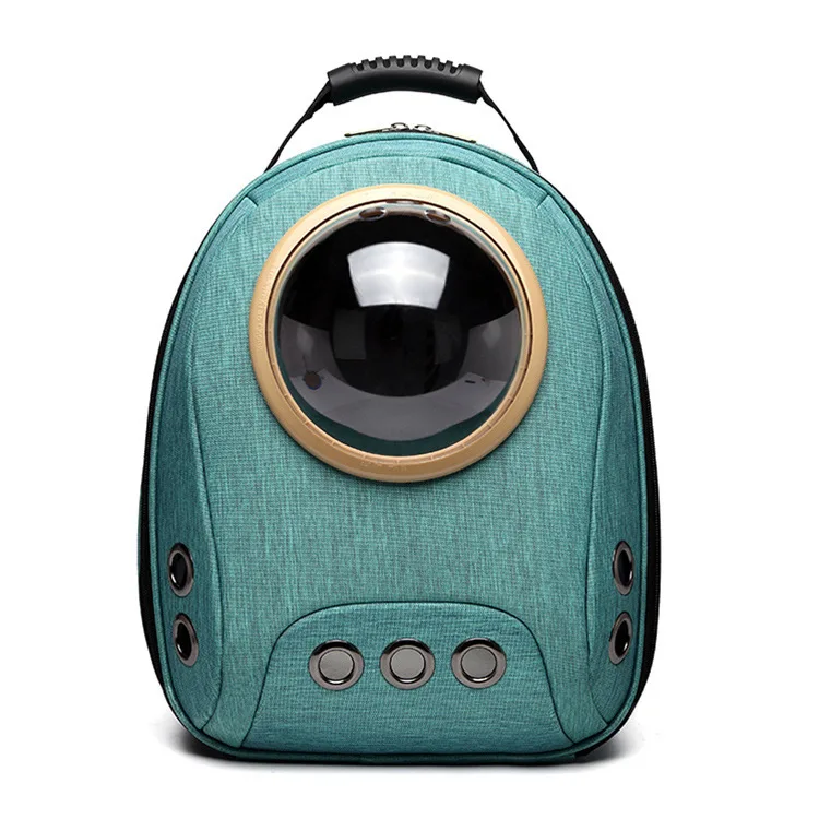 

2019 New Space Cat Backpack Window Astronaut Capsule Carrier Bag for Chihuahua Terrier Puppy Small Pet Dogs Cats Oxford Fabric