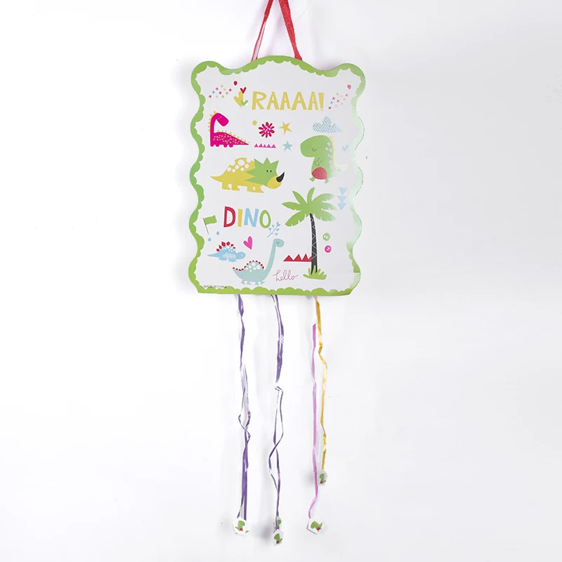 

1pcs/pack Dinosaur theme folding pinata Dinosaur birthday party decorations Dinosaur pinata baby shower party funny game
