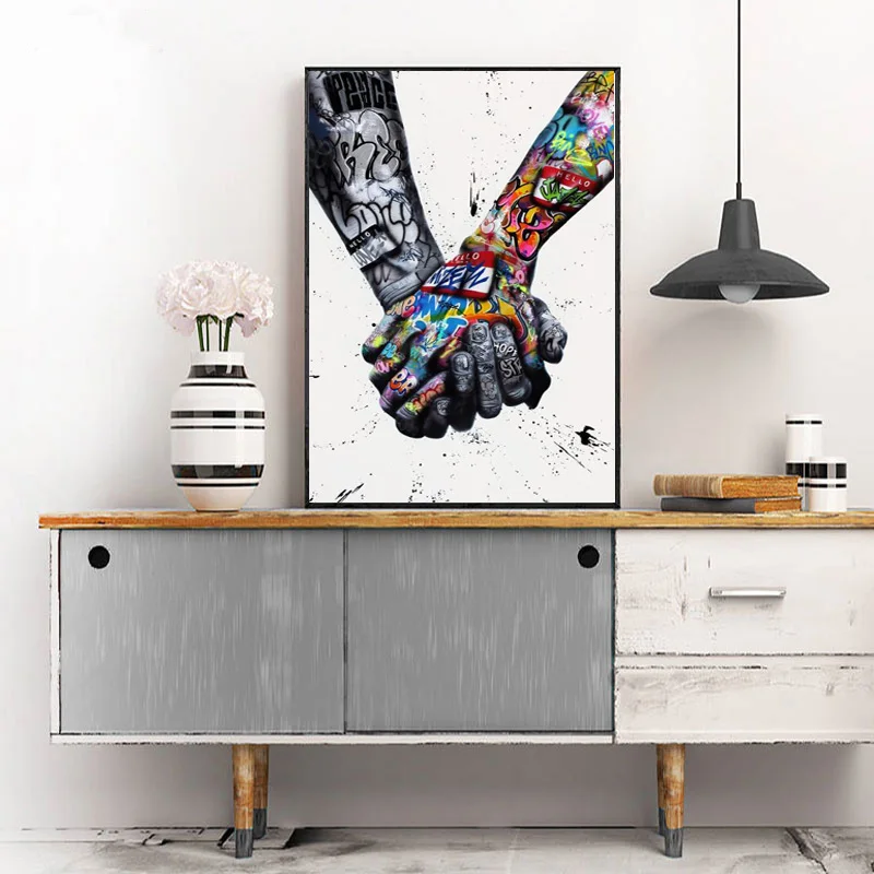 Street-Graffiti-Art-Canvas-Painting-Lover-Hands-Art-Wall-Posters-and-Prints-Inspiration-Artwork-Picture-for (2)