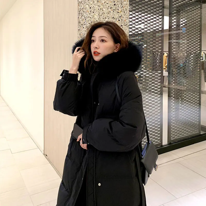 Winter Warm White Duck Down Jacket Women 2020 New