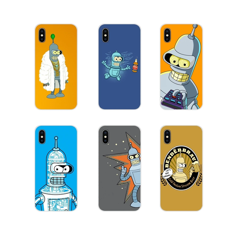 

Accessories Phone Shell Covers For Huawei Mate Honor 4C 5C 5X 6X 7 7A 7C 8 9 10 8C 8X 20 Lite Pro Futurama Bender