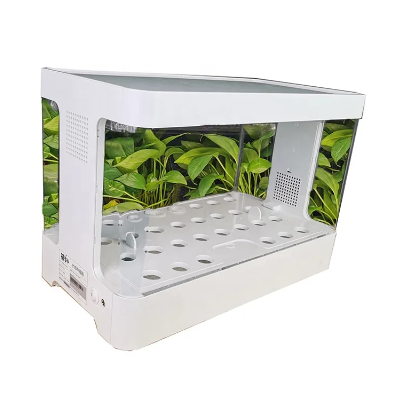 

30 Holes Growing Indoor Hydroponic System Planting Box with LED Light for Planting