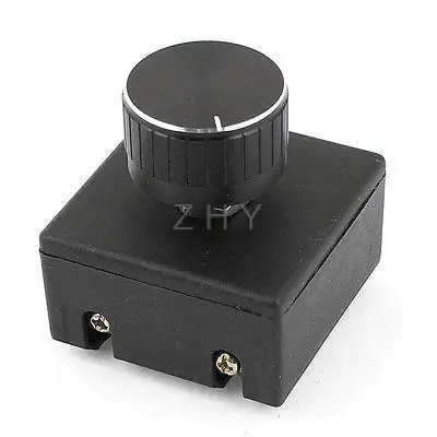 

1A AC110V-250V 100W-400W Bedroom Table Lamp Blub Controller Dimmer Switch Black