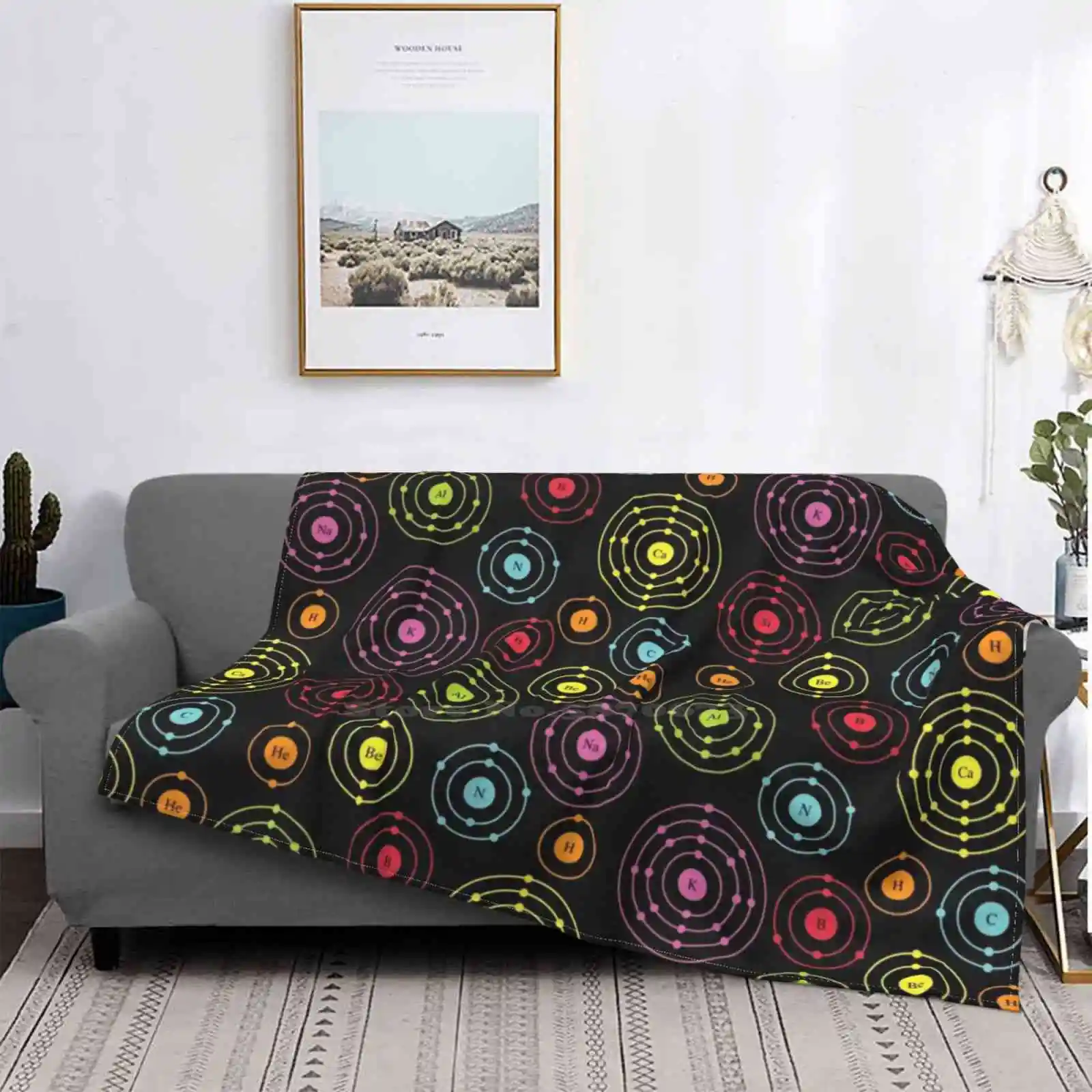 

Periodic Shells Air Conditioning Soft Blanket Periodic Table Science Nerd Geek Shells Atom Atomic Scientist Chemistry Chemistry