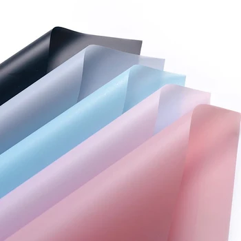 

Frosted Glassine Paper for Flower Wrapping Solid Color Gift Bouquet Packaging Paper Florist Supplies 15.7x17.7 Inch 20 Sheets