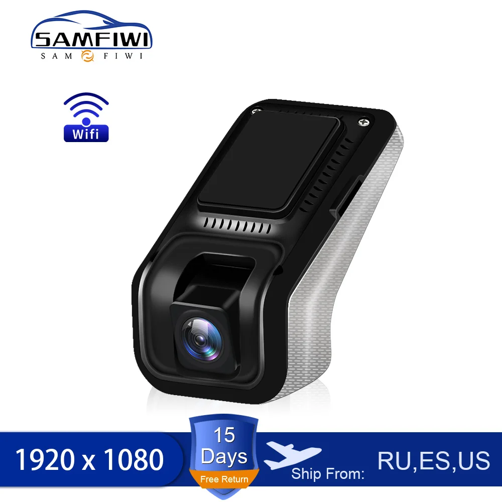 Автомобильный видеорегистратор 1080P 140 градусов Wi Fi ADAS HD ночное