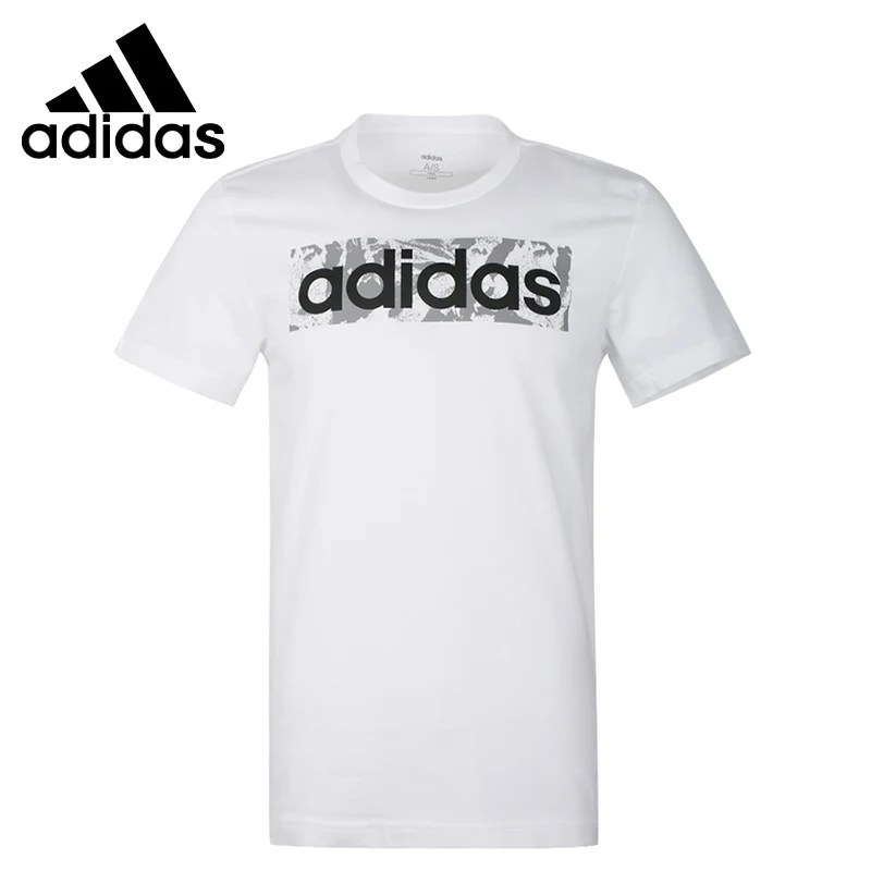 

Original New Arrival Adidas E LIN AOP BOX T Men's T-shirts short sleeve Sportswear