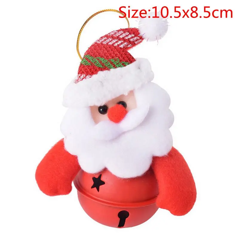10.5x8.5cm B Hoomall Санта-Клаус, лось, снеговик, игрушки, украшения для кукол, подвески на дверь, дерево, детский подарок, новогоднее, Рождественское украшение для дома - Цвет: 10.5x8.5cm B