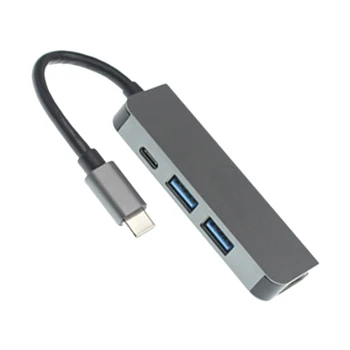 

4 in 1 DEX Station for Samsung S8 S9 S10 Plus Note 8 9 Dex Cable USB C to HDMI Adapter for Huawei Mate 20 P20 Pro