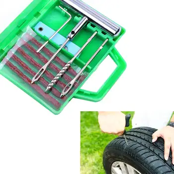 

2020 New 10Pcs Steel Car Motorcycle Tyre Repair Kit Awls Rubber Strip Mending Equipment