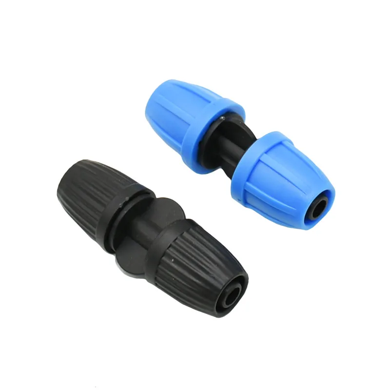 

3/8 "Соединитель с прямым корпусом с фиксирующей гайкой, 2-сторонний соединитель для шланга 8/11 дюйма, адаптер для водяного шланга 3/8 дюйма, 50 шт.