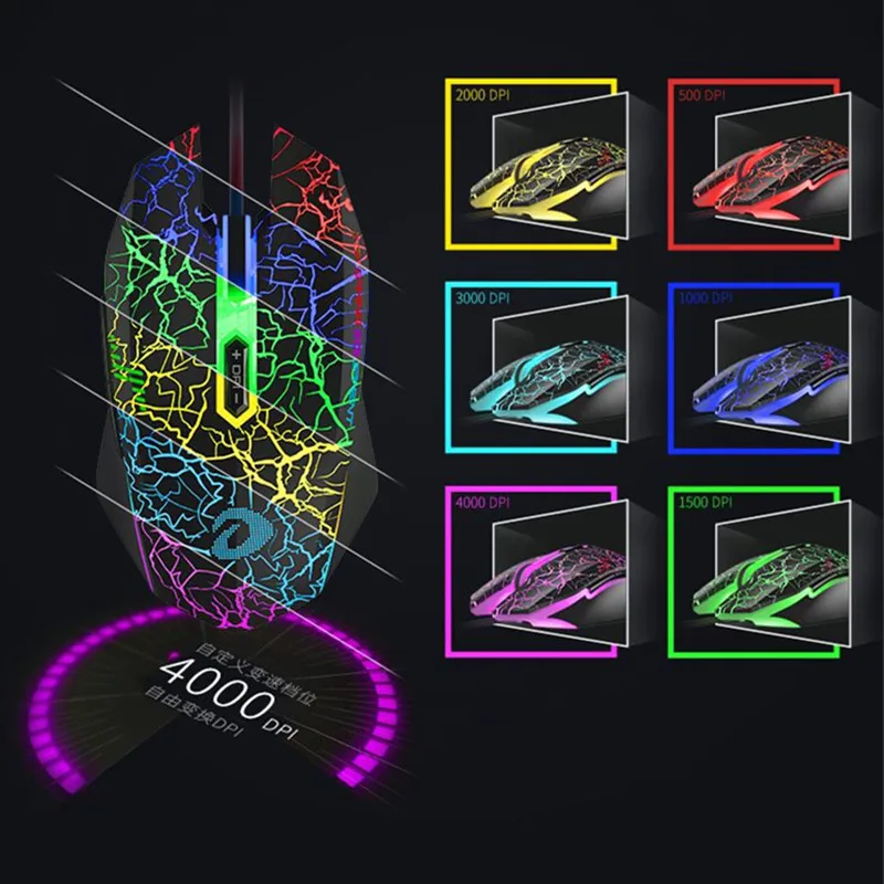 

Origional Product Wrangler Silent Jedi Survival Lol Gaming Game Colorful Shining 6D Mouse