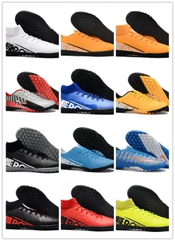 

2019 new arrival mens soccer shoes neymar indoor soccer cleats Superfly 7 VII 360 Elite IC TF football boots cr7 Ronaldo 6.5-11
