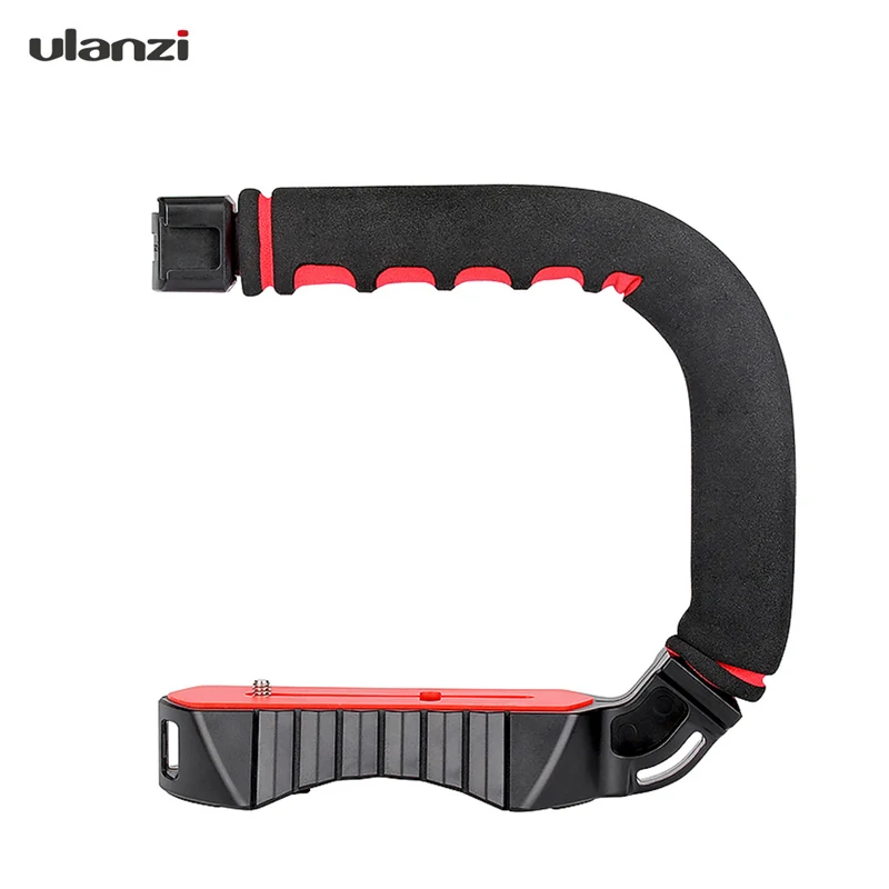 Ulanzi U Grip PRO u образный кронштейн ручка для видео ручной стабилизатор держатель с 1/4 "винтовым креплением для холодного башмака для DSLR SLR камеры|Стедикамы и системы стабилизации| | АлиЭкспресс