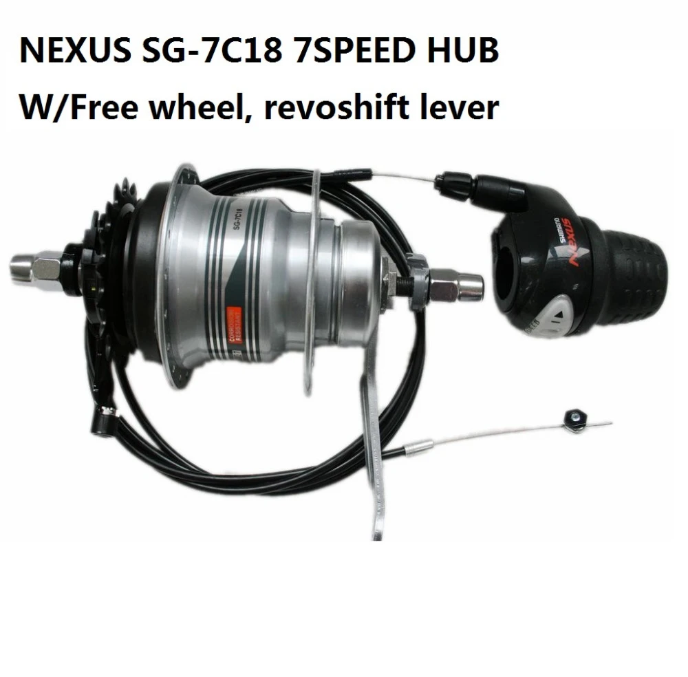 Shimano Nexus Sg7c18 Rear 7 Speed Internal Hub With Coaster Brake 36h Brake Hub Sg7c18 With