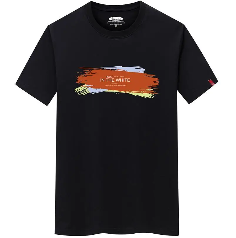 

2020 NEW Graffiti Print Casual T Shirts Tee Tops Summer Men Hip Hop Short Sleeve Streetwear Fashion Harajuku Casual Male Tshirts