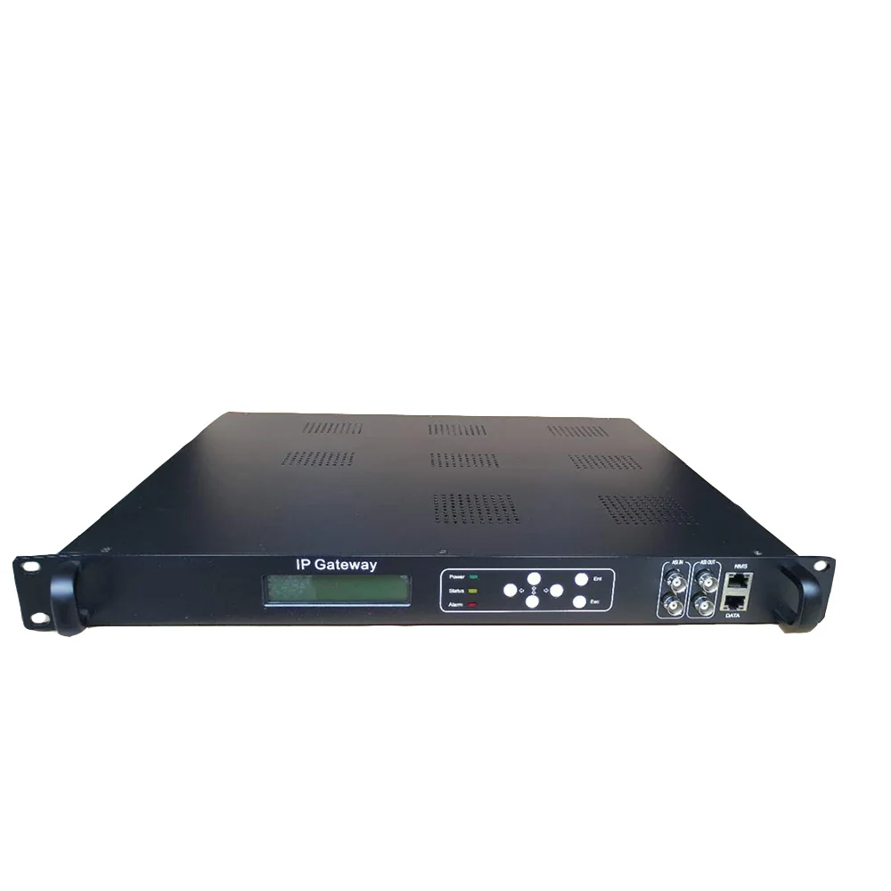 

24 Tuner to IP, ASI All-in-One DVB-S2 / DVB-T / C / ATSC / ISDB RF to IP / ASI Gateway Hotel TV system equipment