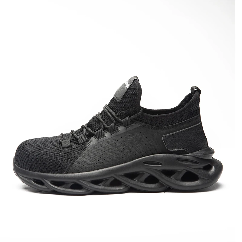

Work Safety Shoes For Men Outdoor Steel Toe Cap Indestructible Anti-smashing Anti-slip Puncture Proof Work Sneakers size 39-44