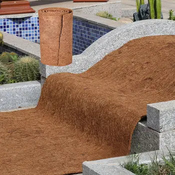 

Reptile Carpet Coconut Fiber Tortoise Carpet Mat for Pet Terrarium Liner Reptile Supplies for Lizard Snake Chameleon QP2