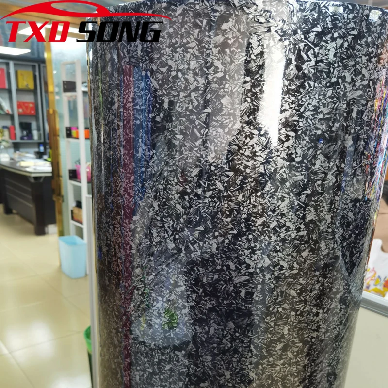 3D Forged Wrapping Vinyl Film Glossy Carbon Fiber Motorcycle Stickers Decals New 3D Forged Wrapping Vinyl Film Glossy Carbon Fiber Motorcycle Stickers Decals New