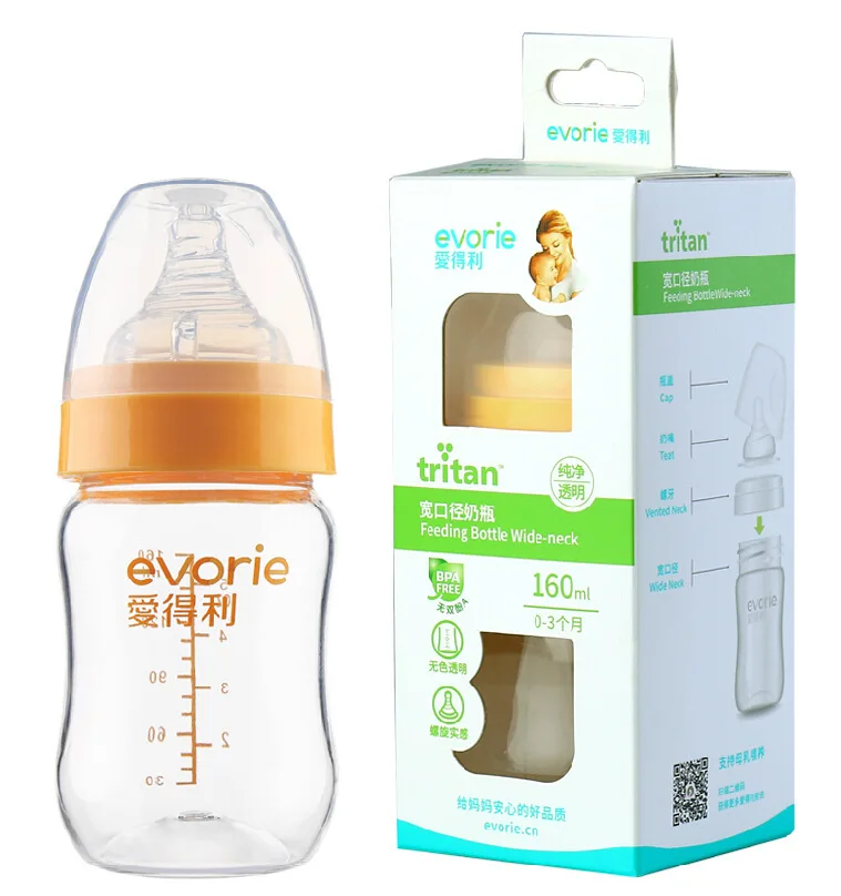

Love Profit Infant Terri through Tritan Wide Aperture Feeding Bottle 160ml Baby against Flatulence Feeding Bottle Aa-121