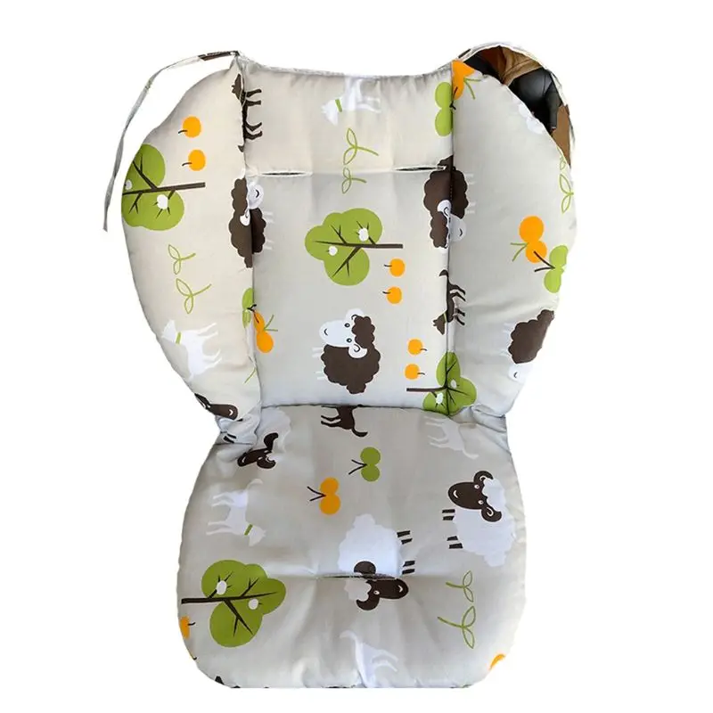 

Universal Car Stroller Seat Covers Soft Thick Pram Cushion Car Seat Pad Covers L4MC