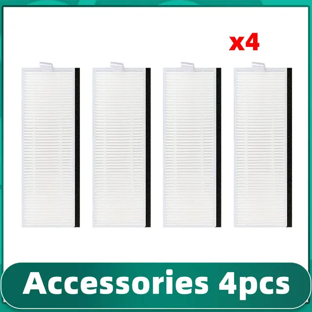 iLife A7 A9S V8 V8s X750 X800 X785 V80 L100 Silvercrest SSR1 SSRA1 Rubber Main Side Brush Hepa Filter Replacement Parts Set L