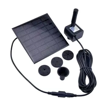 

Solar Fountain 200l/h 7v 1.4w Engineering Power Fountains Home B0Z9 Flo F7M1 Waterfall Pump Decoration Bir Pool Water G T0P7